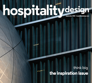 Hospitality Design Highlights Reid Witlin's "By Hand" 3D Vinyl